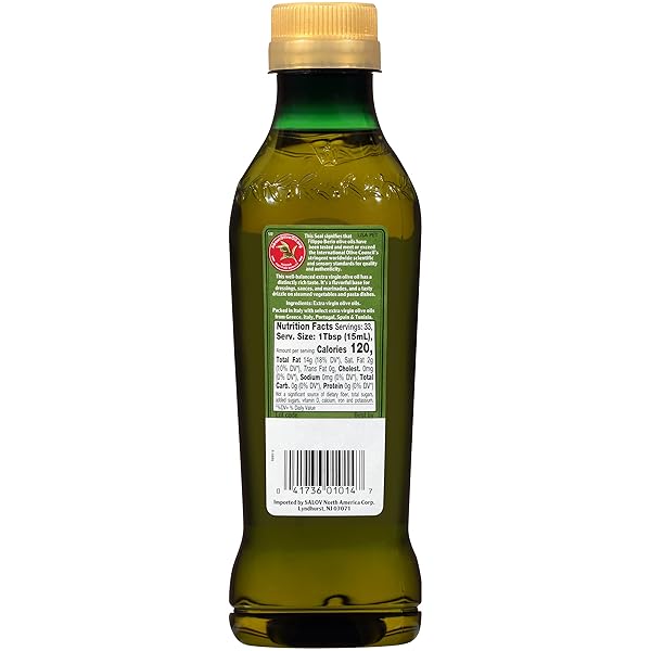 FILIPPO BERIO EXTRA VIRGIN OLIVE OIL, 16.9 OUNCE