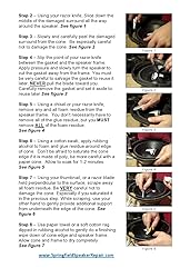 Springfield Speaker Foam Surround Repair Kit - 2