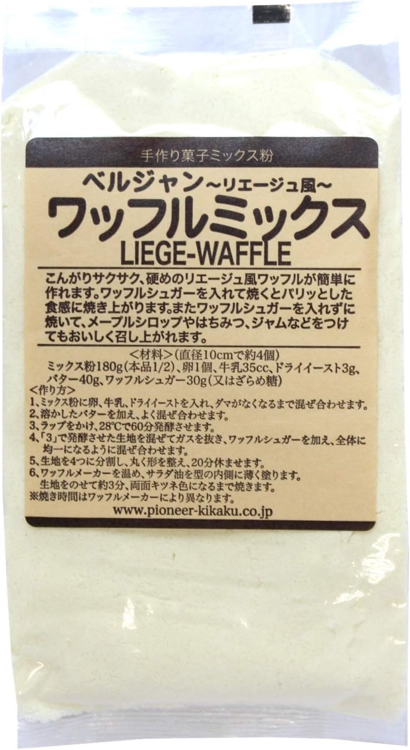 Pioneer planning waffle mix Liege 360g