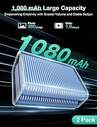 llano 2-Pack NP-FW50 Batteries and Fast 18W Dual