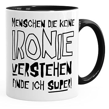 Ironie Spruch