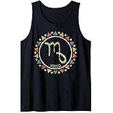 Virgo Zodiac Sign Tank Top