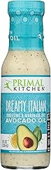 Primal Kitchen Dreamy Italian Salad Dressing & Marinade made with Avocado Oil, Whole30 Approved, Paleo Friendly, and Keto Cer