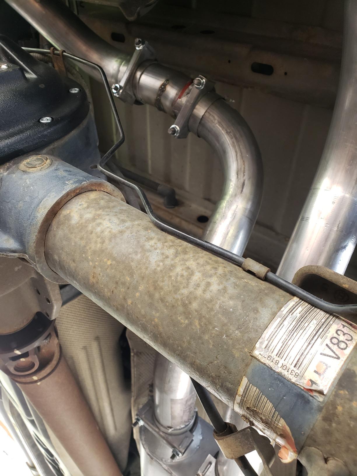 Dakota 97-05 dual exhaust 2.5 pipe Flowsound Muffler SC Tip