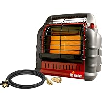 Amazon.com: Mr. Heater Portable Big Buddy Propane Heater with 10-Feet  Propane Hose Assembly and Propane Tank Refill Adapter Bundle - Propane  Heater for outdoor u0026 indoor use - 4,000, 9,000 or 18,000