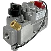 Durablow DV970A-LP Millivolt Gas Valve Replacement | for Dexen, Dexin, Robertshaw, HHT 6003 Series 201-D (No Turndown, Propane Gas, 3/8&ldquo; Inlet, 3/8&rdquo; Outlet)