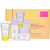 Haute Hydration Gift Set | A Daily Routine for Hydrated Skin - Full-Size Lala Retro Cream, Full-Size Amino Rain Serum, Travel-Size Mello Marula Cleanser