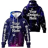 Custom Unisex Hoodies Personalized Men Women Adult Pullover Sweatshirts with Pocket Design Your Own Text Photo Logo Winter