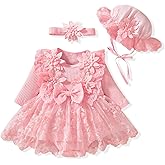 Baby Girl Lace Bodysuit Dress