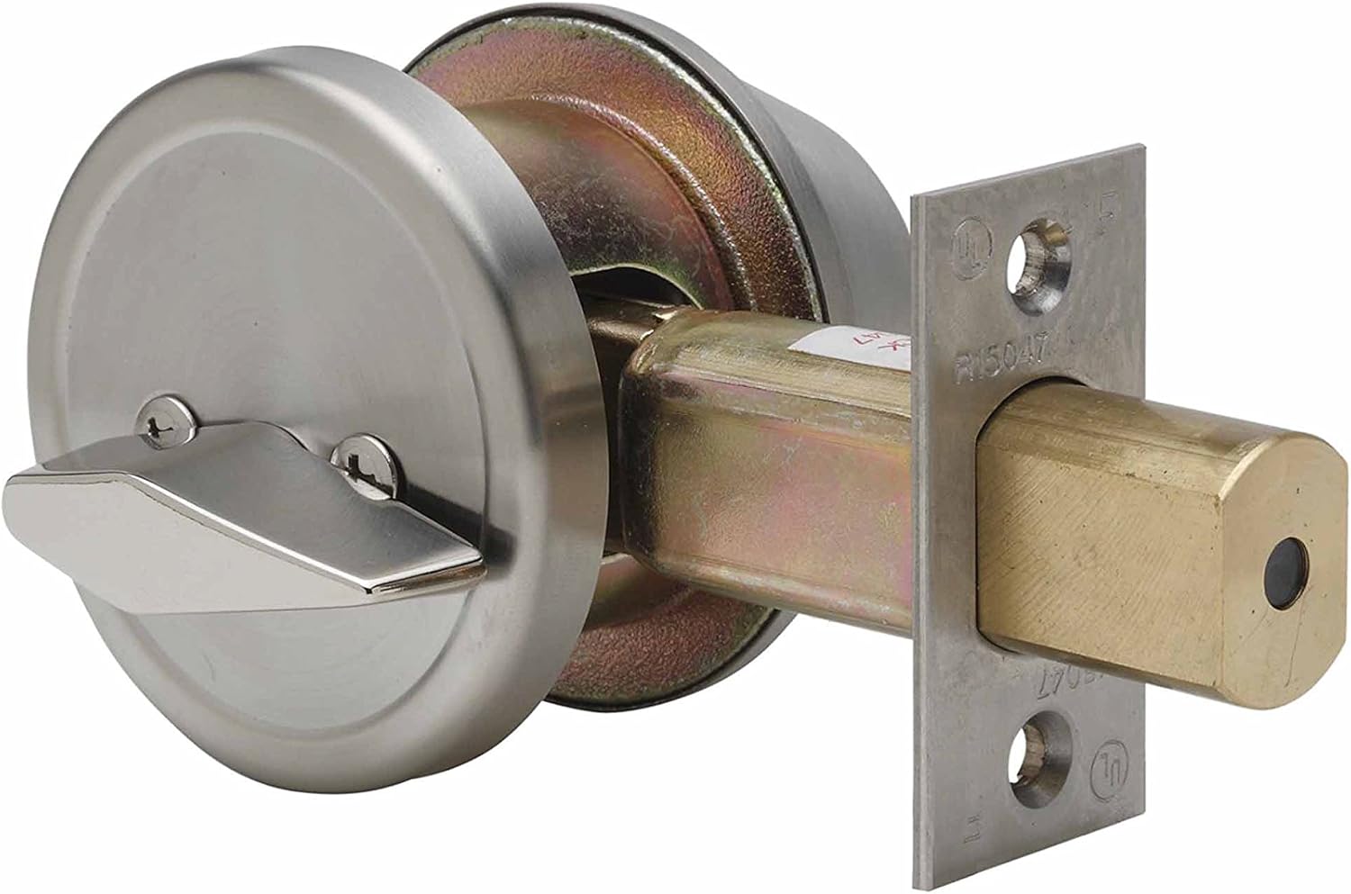 Copper Creek DB6410SS Grade 2 Single Cylinder Deadbolt Ul, Satin Stainless