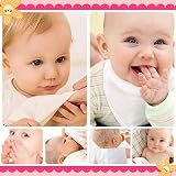 Lanjue 24 Pcs Muslin Face Cloths 12 x 12 Inch Cotton Reusable Towels view 5