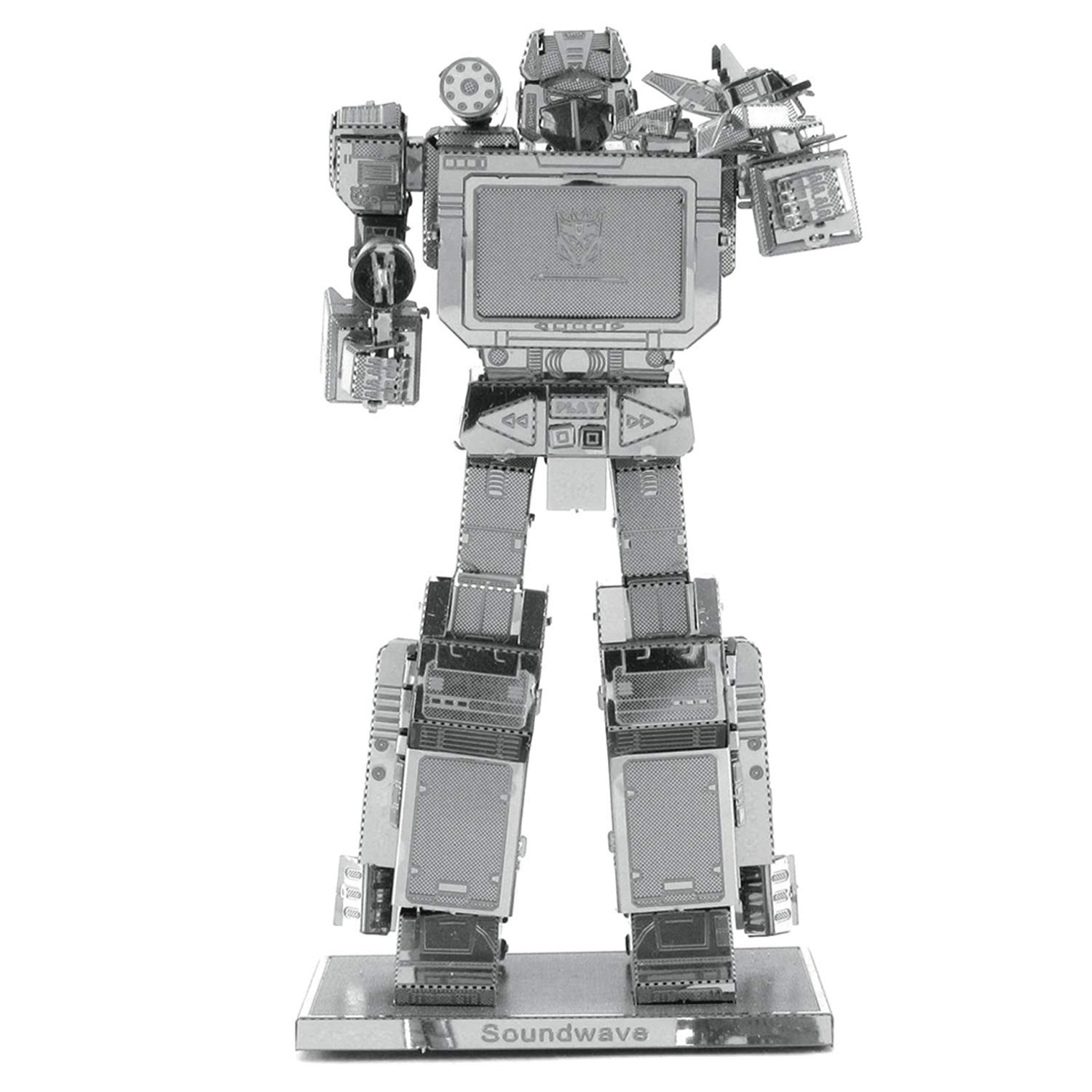 Fascinations Soundwave-Transformers-3D Metal Model Kit, Steel