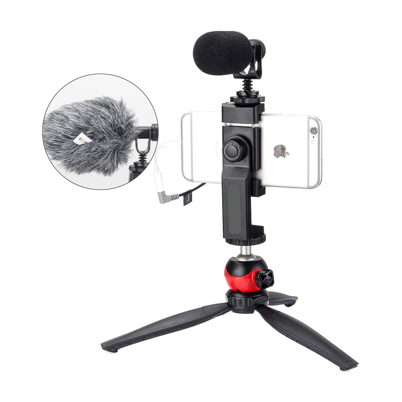 Mua EACHSHOT Microphone for iPhone with Tripod, Recording Equipment