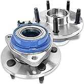Pair 513179 Front Wheel Bearing Hub Assembly Compatible with Chevy Impala 2001-2013 Venture, for Buick Century Regal 01-04, for Cadillac DTS Deville, for Pontiac Aztek Montana Grand Prix, 5 Lug w/ABS