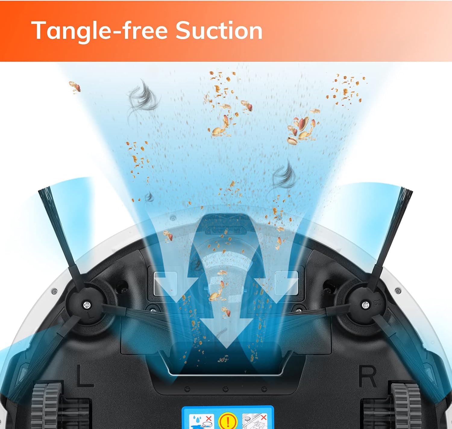 ILIFE V5s Pro 2, 2-in-1 Robot Vacuum and Mop, Slim, Automatic Self-Charging Robotic Vacuum, Daily Schedule, Zigzag Cleaning Path, Ideal for Pet Hair, Hard Floor and Low Pile Carpet: Kitchen & Dining