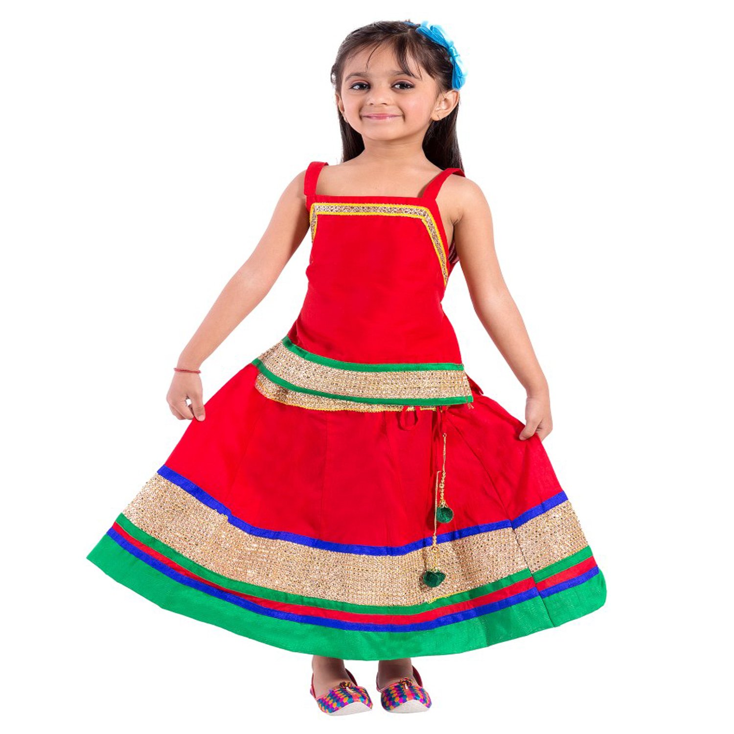 7 years baby lehenga