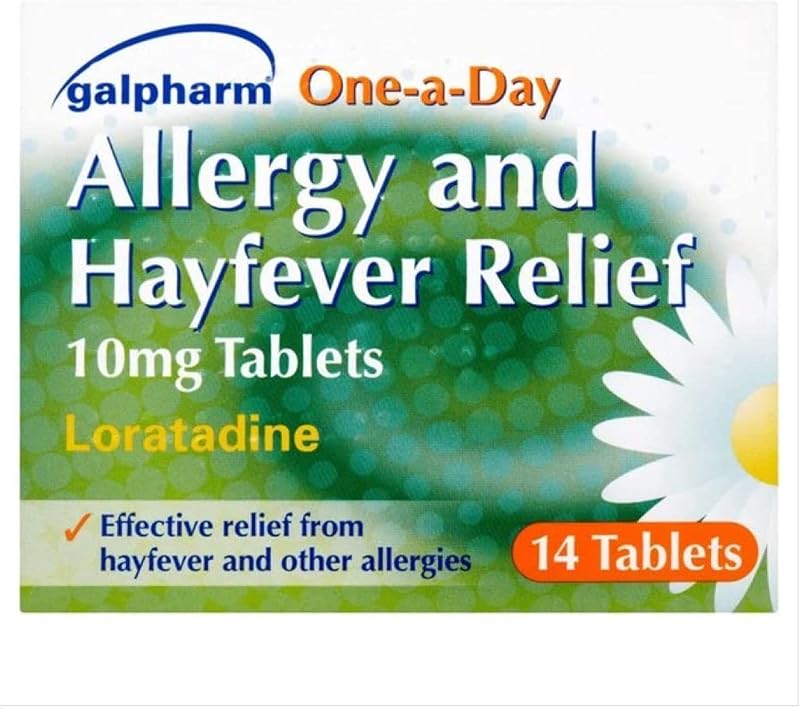 ORTCI GALPHARM Loratadine 10mg Hayfever Allergy Relief One-a-Day 14's