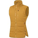 Chrisuno Women's Winter Vests Outerwear Lightweight Quilted Puffer Utility Vest