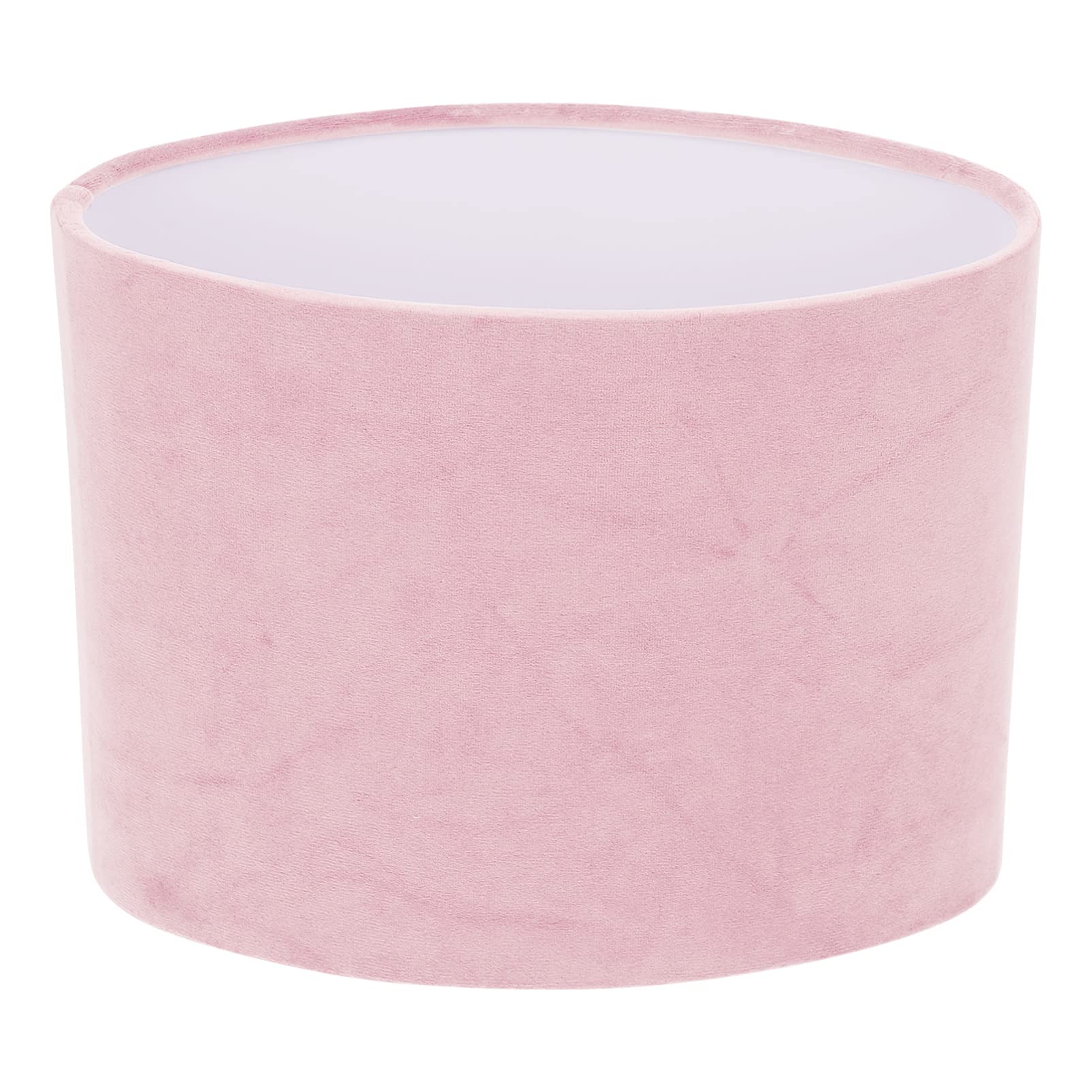 Lurrose Lamp Shades 1pc Cloth Lamp Shades for Table s, Oval Shape Pink E27 Fabric Cloth Craft Cover for Floor Ceilling Light