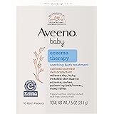 Aveeno Baby Eczema Therapy Soothing Bath Treatment for Relief of Dry, Itchy & Irritated Skin, Made with Natural Colloidal Oat