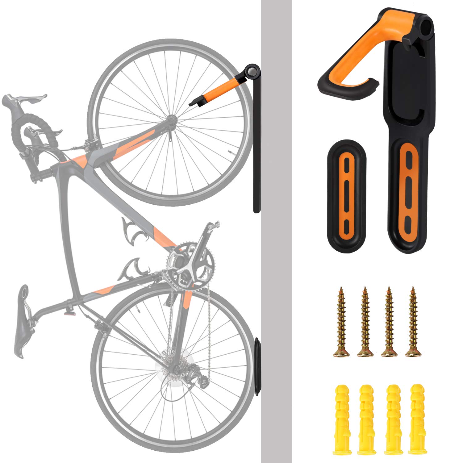 folding bike hook