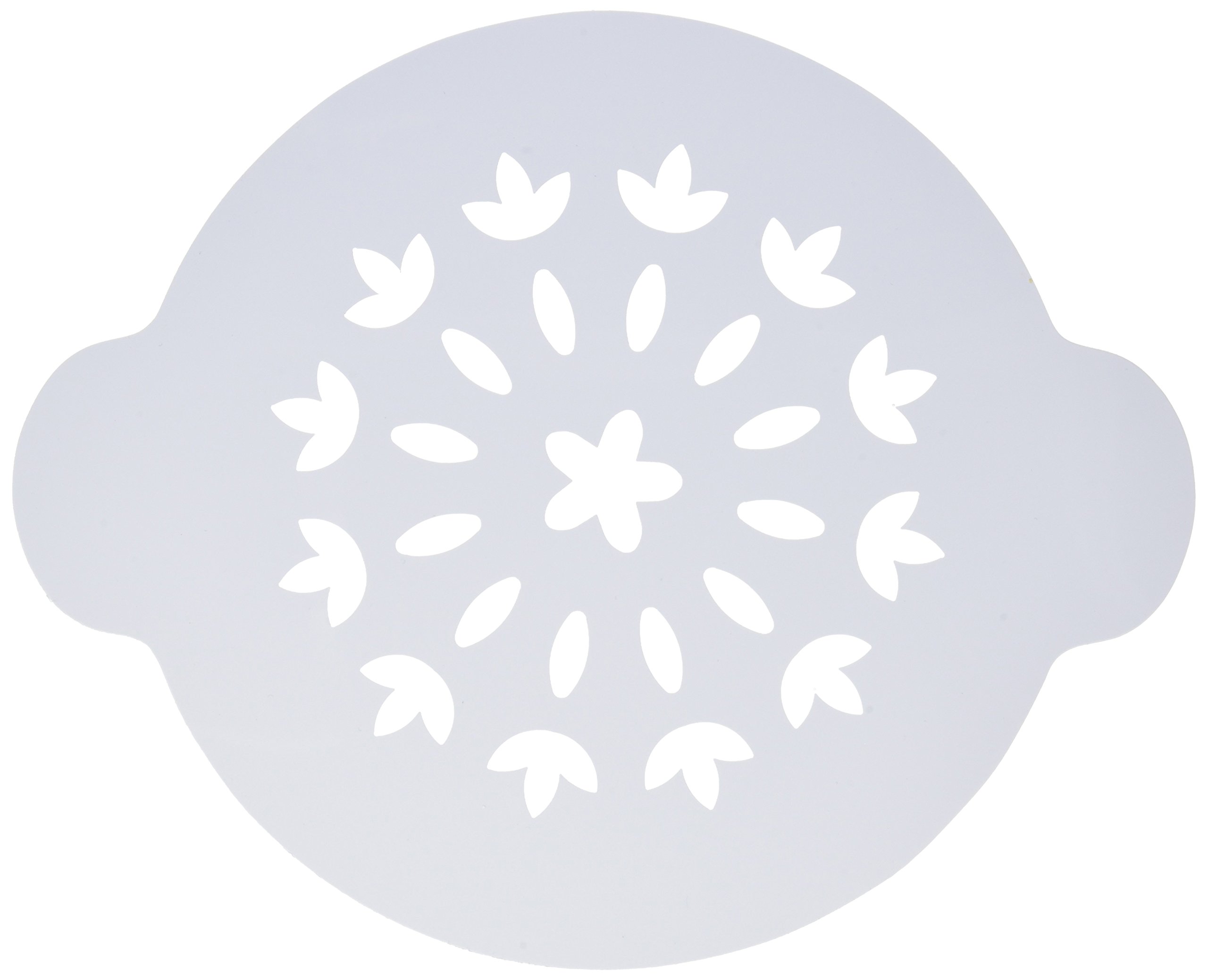 Silikomart | Plastic Stencil for Cake Decoration, White Color, Dimensions 30 x 290 x 235 mm