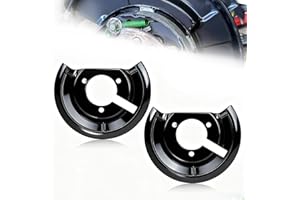 BAYUIHON 924-684 Front Brake Backing Plate Fits for Dodge Ram 1500 2002-2010, Ram 1500 Classic 2019, Ram 1500 2011-2018 1 Pai