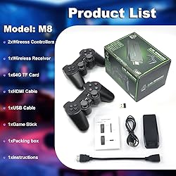 M8 Retro Game-Stick, Revisit Classic Games with