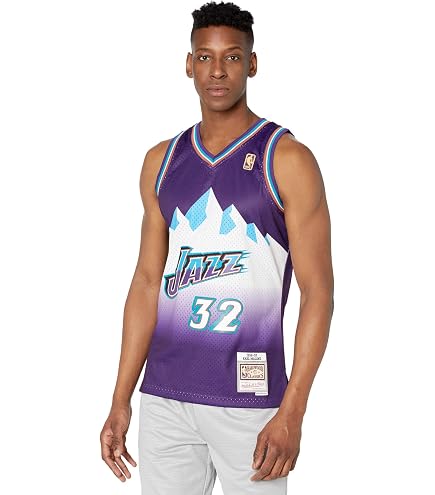 Amazon.com : Mitchell & Ness Utah Jazz Karl Malone Swingman Jersey