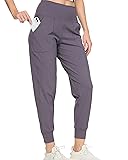 Womens Joggers with Pockets High Waisted - Soft