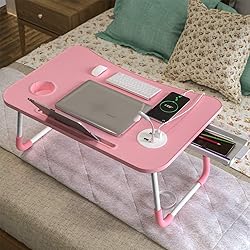Elekin Laptop Desk for Bed,Portable Folding Lap