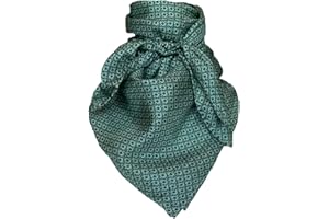 Wyoming Traders Frontier Calico Cowboy Wild Rag 100% Silk Scarf Bandana Multiple Colors 34.5"