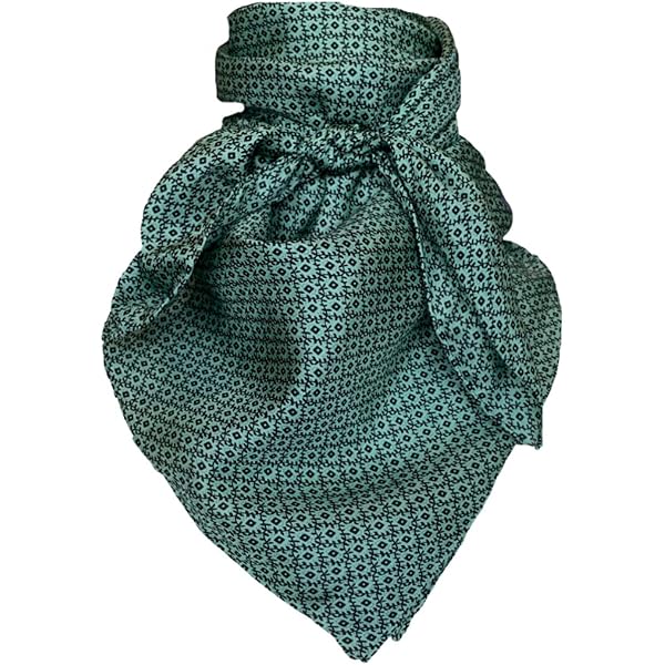 Tex Willer La Mano Rossa Sciarpa Di Seta Wild Rag Western Wyoming Traders - Stampa Marchi Cowboy, Pollici 20-42, Unisex Wild Rag Wyoming Traders Taglie S L XL - Foto 8