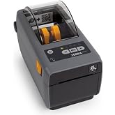 Zebra ZD411 Thermal Label Printer | Color Touch LCD | 2" | No Ink | Compact Label Maker | 203 DPI | Direct Thermal | USB, Bluetooth | 1-Year Warranty | ZD4A022-D01M00EZ