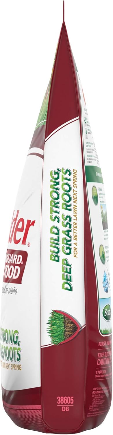 Scotts Turf Builder WinterGuard Fall Lawn Food, 12.5 lb. - Fall Lawn Fertilizer Builds Strong, Deep Grass Roots for a Better Lawn Next Spring - Covers 5, 000 sq. ft. : Scotts? Turf Builder? Winterguard? Fall Lawn Fertilizer : Garden & Outdoor