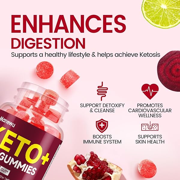 KETO ACV GUMMIES – RAPID KETO ACV DIET SUPPLEMENT ACV KETO GUMMIES FOR WOMEN MEN – 1500MG ORGANIC GLUTEN FREE APPLE CIDER VINEGAR WITH MOTHER – SUPPORT GUT DIGESTION