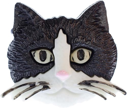 Miniblings Katzenkopf Broche Chat Tete Badges Broche Chat Chat Bijoux Mode Main Pin I Bouton Pins Amazon Fr Bijoux
