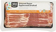 365 By Whole Foods Market, Bacon, Uncured Applewood Smoked, 12 Ounce