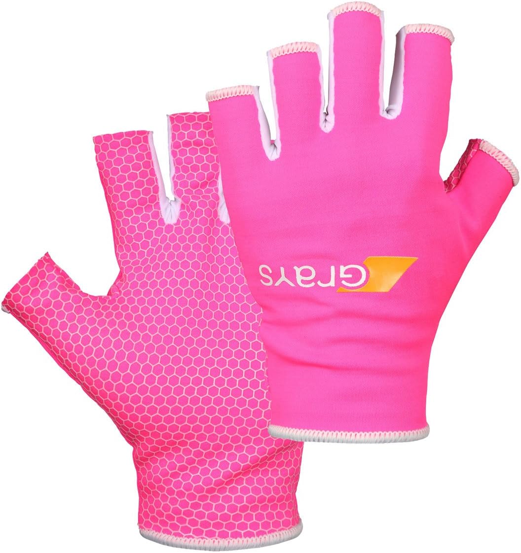 pink hockey gloves