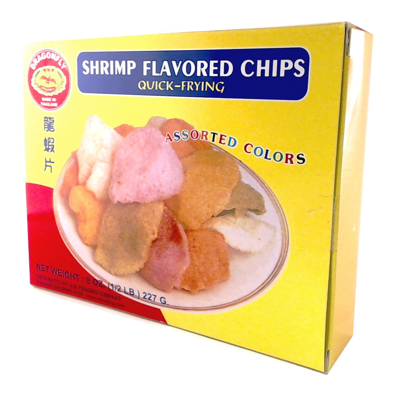 Red Diamond Prawn Flavored Chips (Colored Shrimp Chips) 8