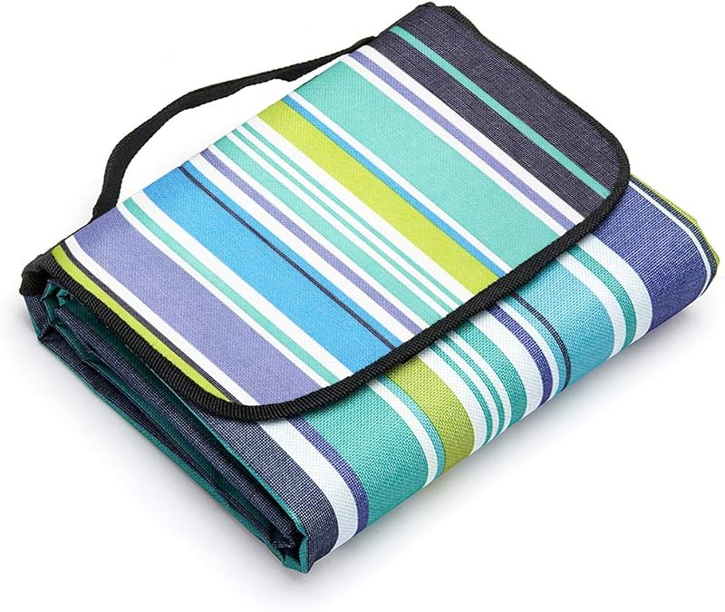 LIVEHITOP 200x200cm Waterproof Picnic Blanket | Extra Large Foldable Mat