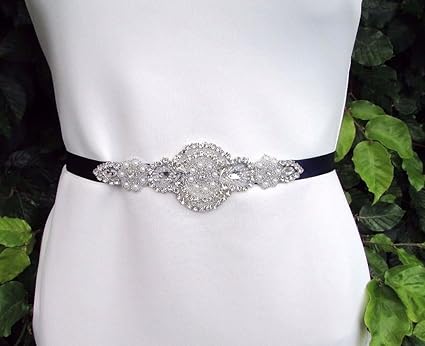 diamante belts for dresses uk