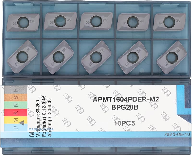 CDBP APMT1604PDER-M2 CNC Carbide Milling Inserts Lathe Turning Tools 10PCS