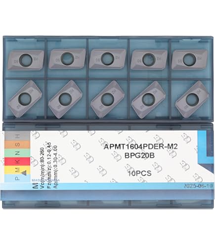 APKT1003 PDFR MA H01 Indexable Milling Insert Turning Tool Aluminum Turning Insert CNC Copper Lathe Tool Inserts Apkt 1003 - 1420 - View #10