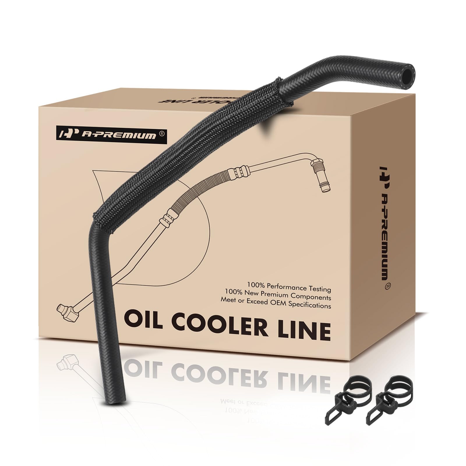 Photo 1 of A-Premium Engine Oil Cooler Line Hose Assembly Compatible with Ford Escape & Mercury Mariner, 2008