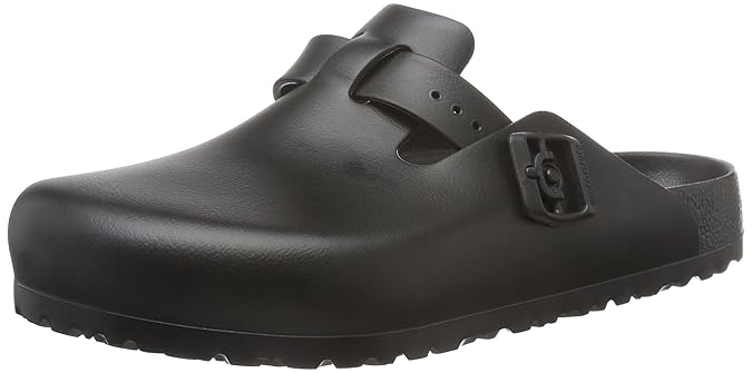 Amazon.com | Birkenstock Boston EVA Regular Black Size EU 41 - US L10 M8 | Sandals
