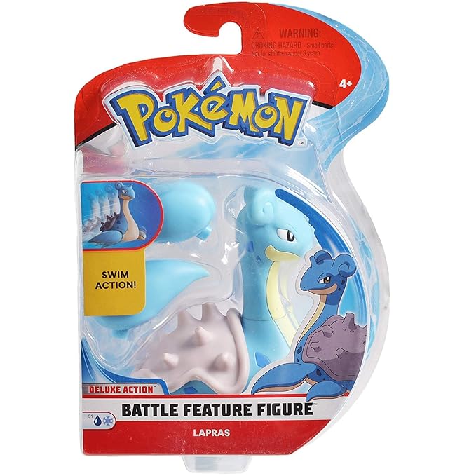 Pokemon Battle Feature Figure Lapras Wicked Cool Toys Amazon.co.uk