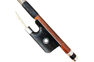 WinsterBow Cello Bow IPE Wood Cello Bow Unbleached White Horse Hair Art No VC210 (4/4 Cello Bow)