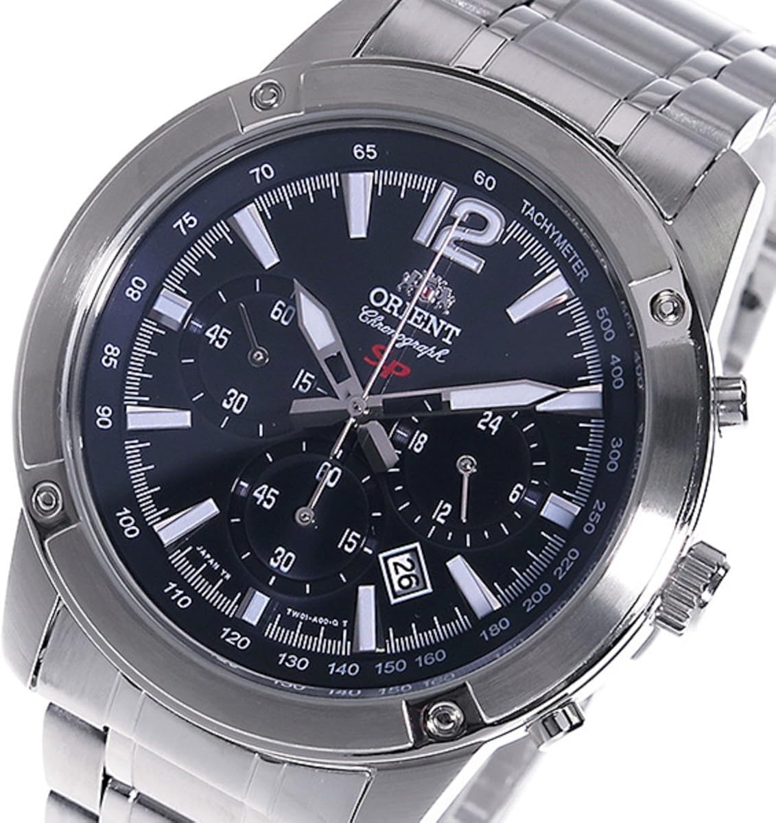 ORIENT SP Chronograph Quartz Men's watch STW01004B0 Black Amazon.ca Watches