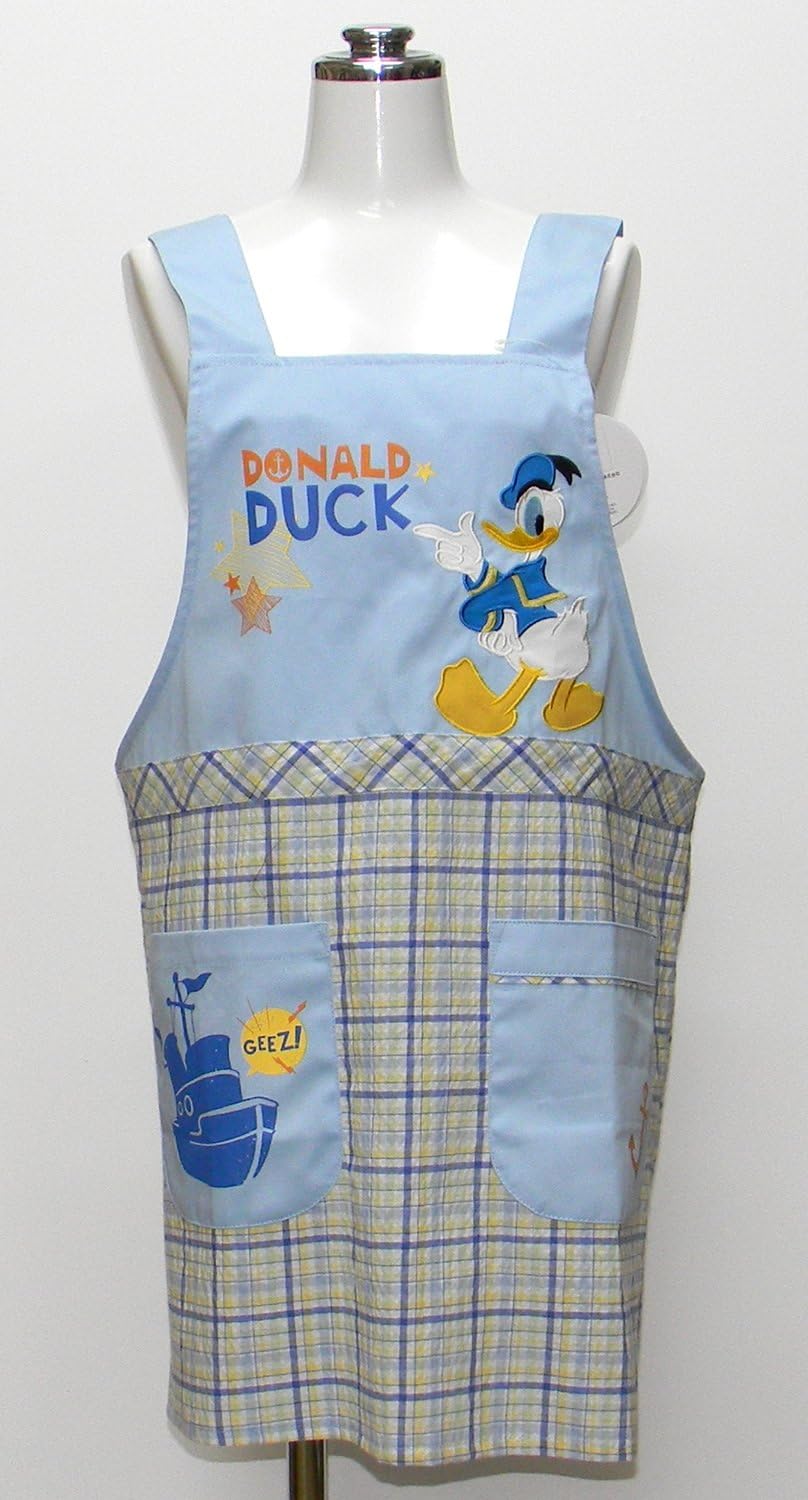 Amazon Co Jp ドナルドダック フリムキポーズ エプロン キャラクターエプロン ディズニー 春夏向き 51 おもちゃ